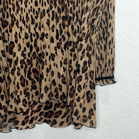 NWT Veronica Beard Luvie Leopard Print Mini Dress Size 8 - Picture 5 of 14